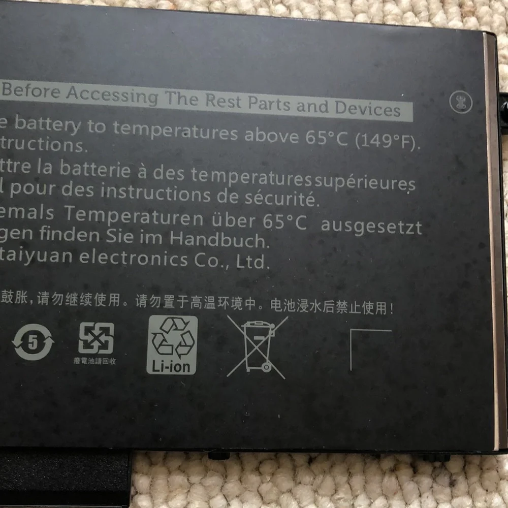 NWT laptop battery replacement for Dell Latitude Inspiron or Precision models